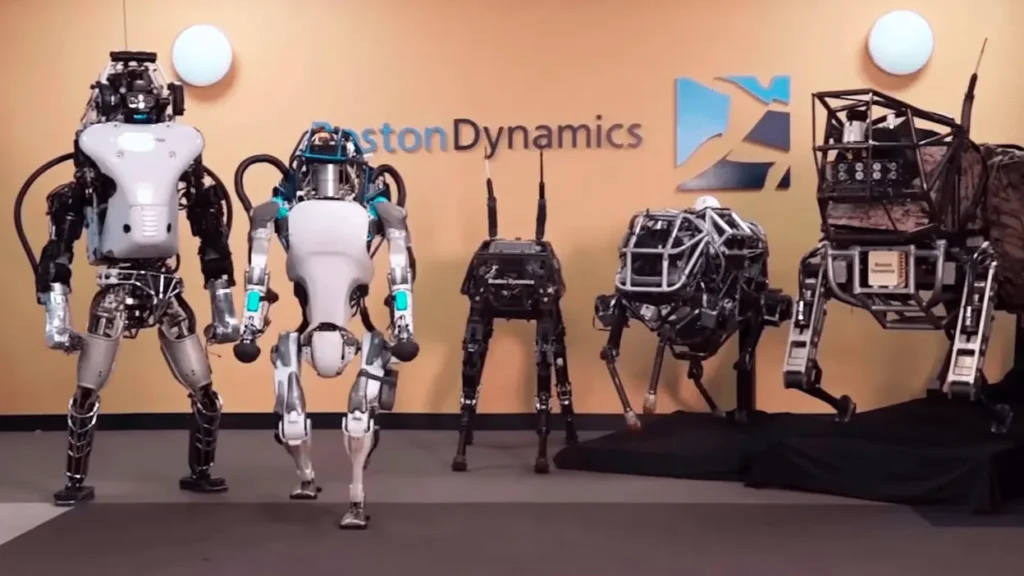 Boston Dynamics Robot Lineup