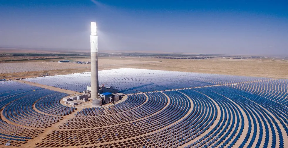 Solar Farm Circular Formation