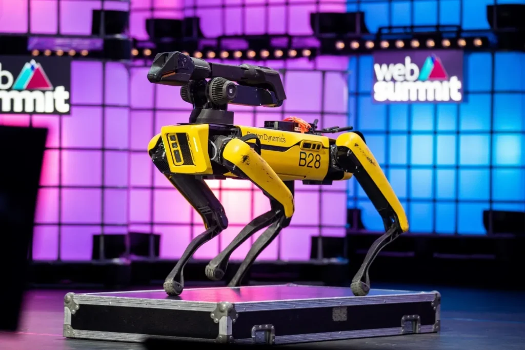 Boston Dynamics Spot Robot Stage Display