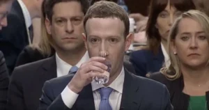 Mark Zuckerberg Water