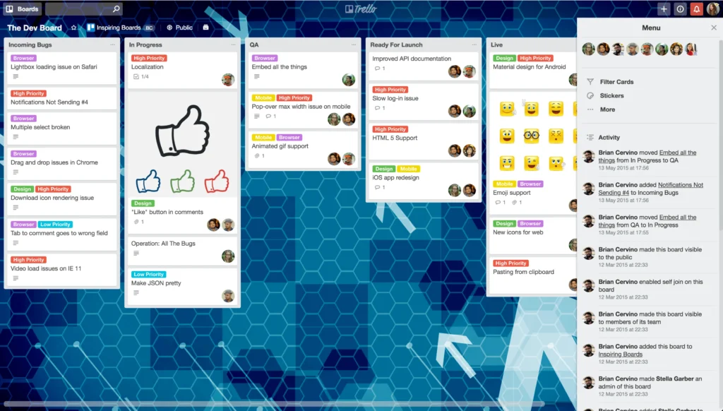 trello board